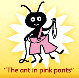 The Ant in Pink Pants